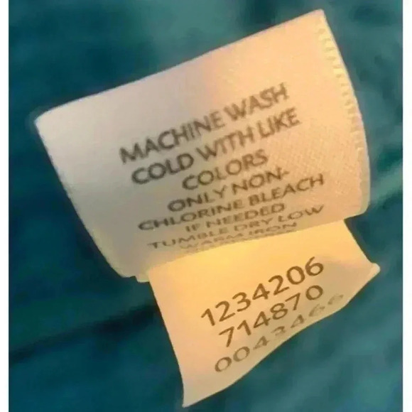 J Jill Aqua Green Corduroy Button Up Long Sleeve Shirt Jacket Womens Size XSmall - Picture 5 of 6